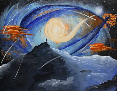 Original Conceptual Abstract Painting by Logasrinivasan Palani