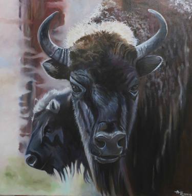 Original Fine Art Animal Paintings by Anne Zamo