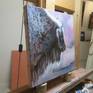 On the easel