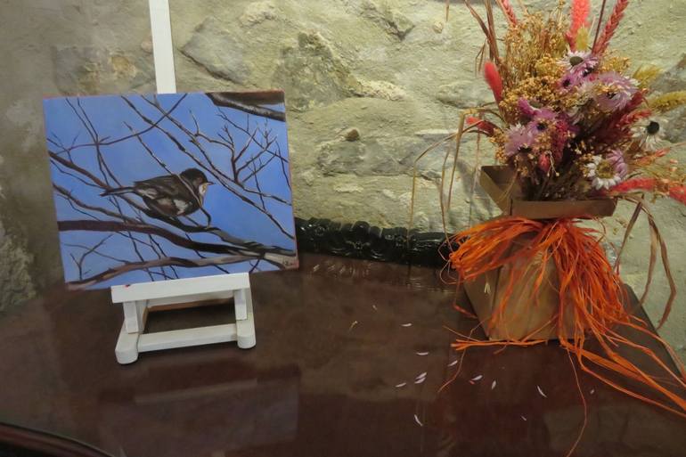 Original Figurative Animal Painting by Anne Zamo