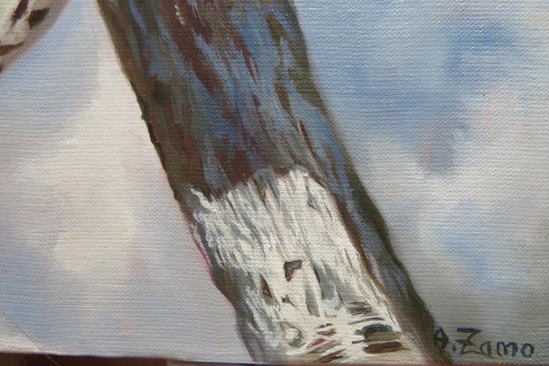 Original Figurative Animal Painting by Anne Zamo