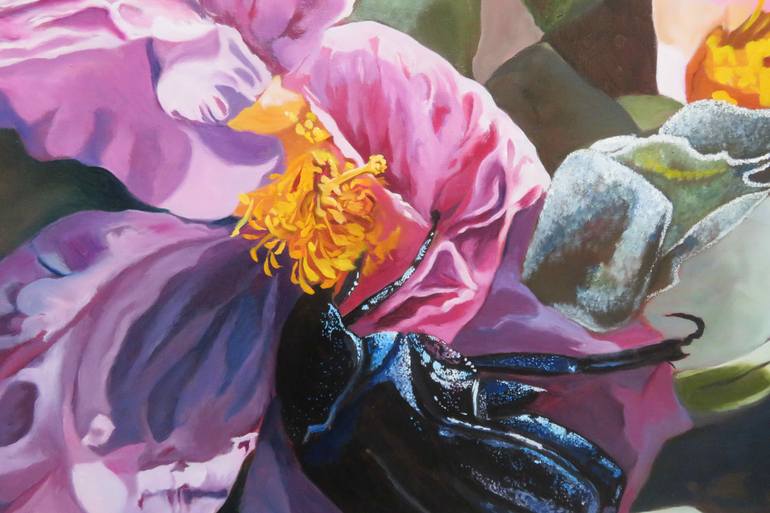 Original Figurative Animal Painting by Anne Zamo