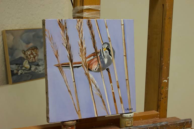 Original Figurative Animal Painting by Anne Zamo