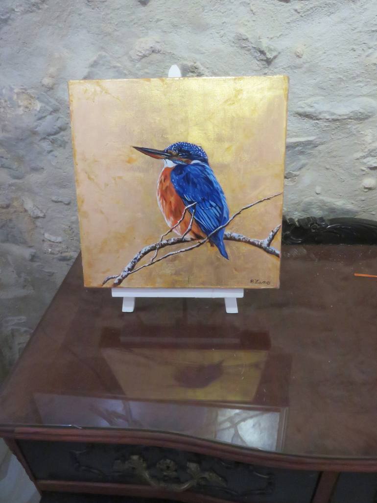 Original Figurative Animal Mixed Media by Anne Zamo