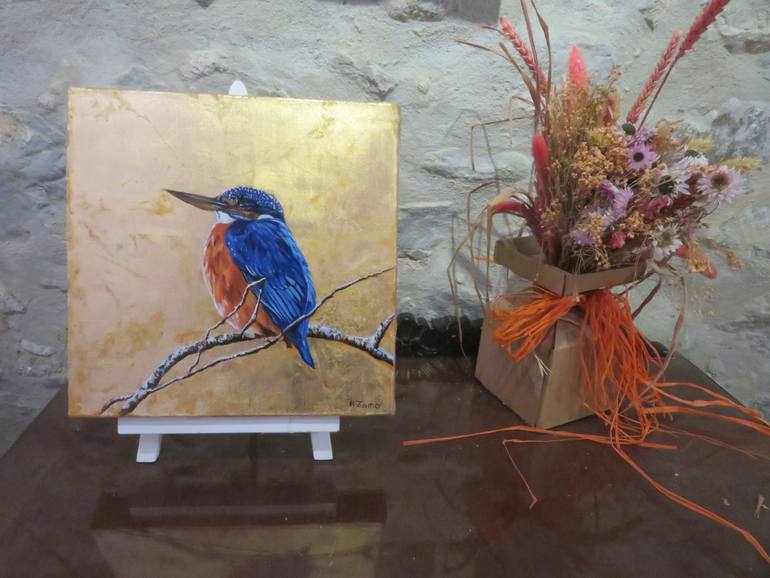 Original Figurative Animal Mixed Media by Anne Zamo