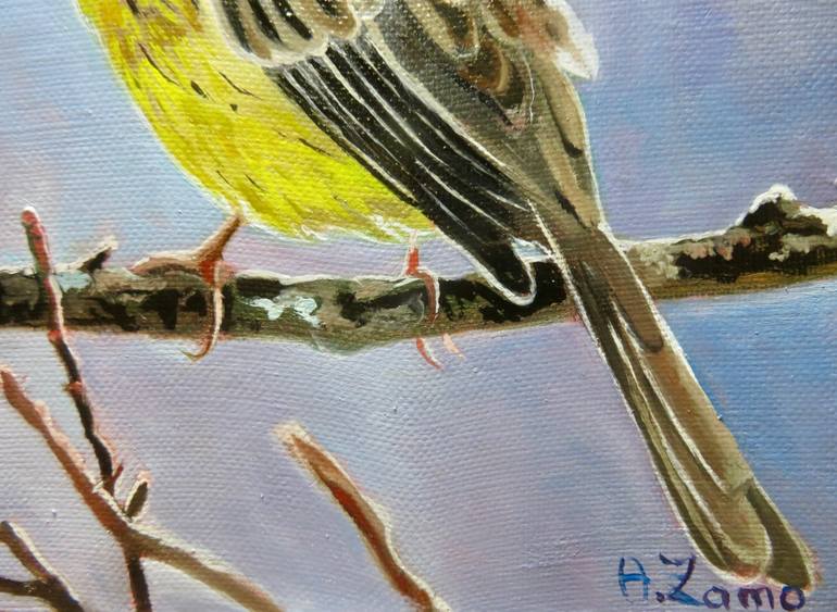 Original Figurative Animal Painting by Anne Zamo