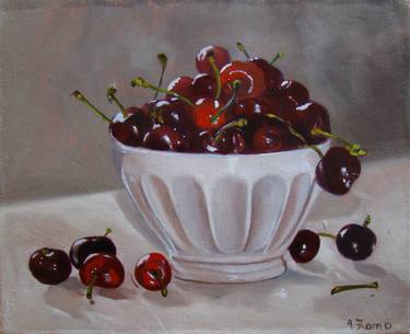 Print of Figurative Still Life Paintings by Anne Zamo