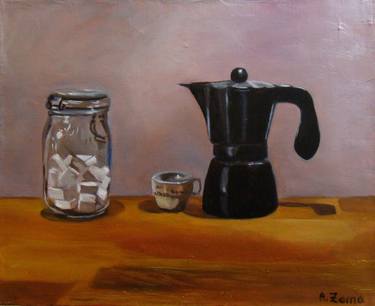 Print of Figurative Still Life Paintings by Anne Zamo