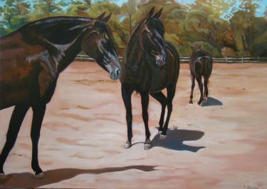 Print of Figurative Animal Paintings by Anne Zamo