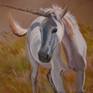 I love white horses of Camargue and I love painting fantasy. This is the reason I decided to paint unicorns in a field with the sunlight on their coat.
This is a 92 x 65 cm (36.2 x 25.5") oil painting, on a high quality linen canvas I streched myself.
It will be delivered with a certificate of authenticity, ready to hang and signed on front.