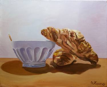 Print of Figurative Still Life Paintings by Anne Zamo