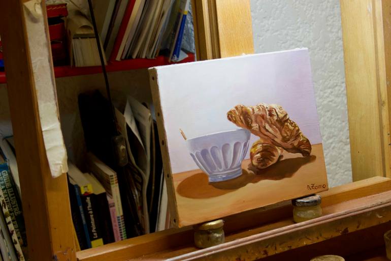 Original Figurative Still Life Painting by Anne Zamo