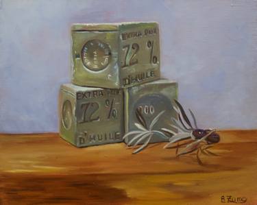 Original Still Life Paintings by Anne Zamo