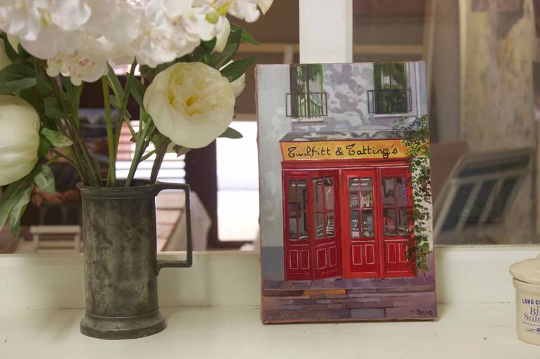 Original Figurative Fantasy Painting by Anne Zamo