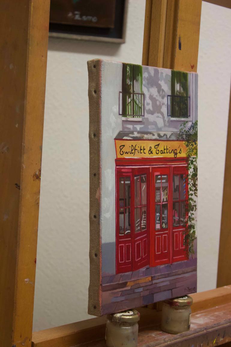 Original Figurative Fantasy Painting by Anne Zamo