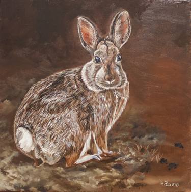 Original Realism Animal Paintings by Anne Zamo