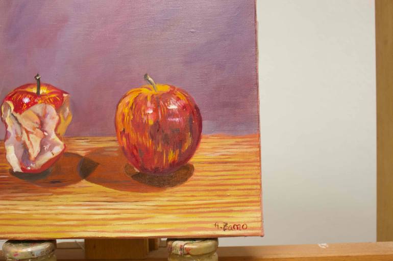Original Figurative Still Life Painting by Anne Zamo