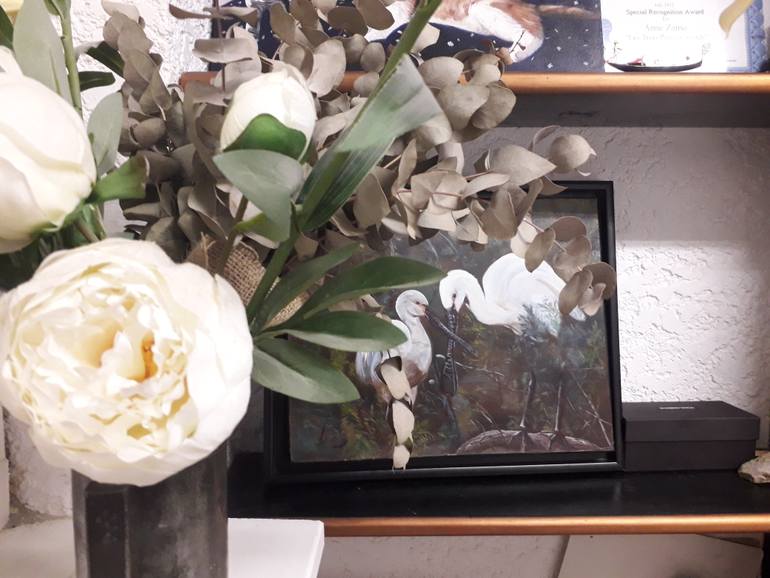 Original Figurative Animal Painting by Anne Zamo