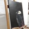 On the easel