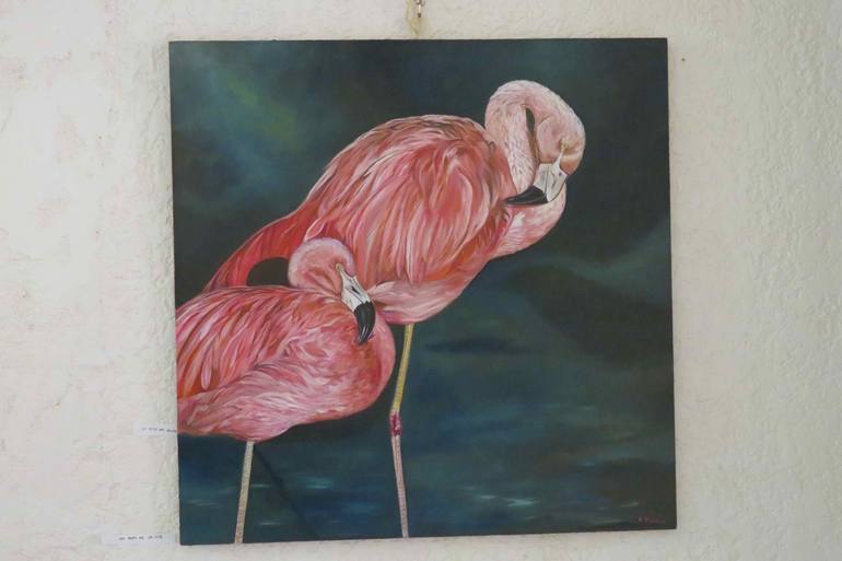 Original Figurative Animal Painting by Anne Zamo