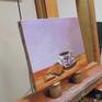 On the easel
