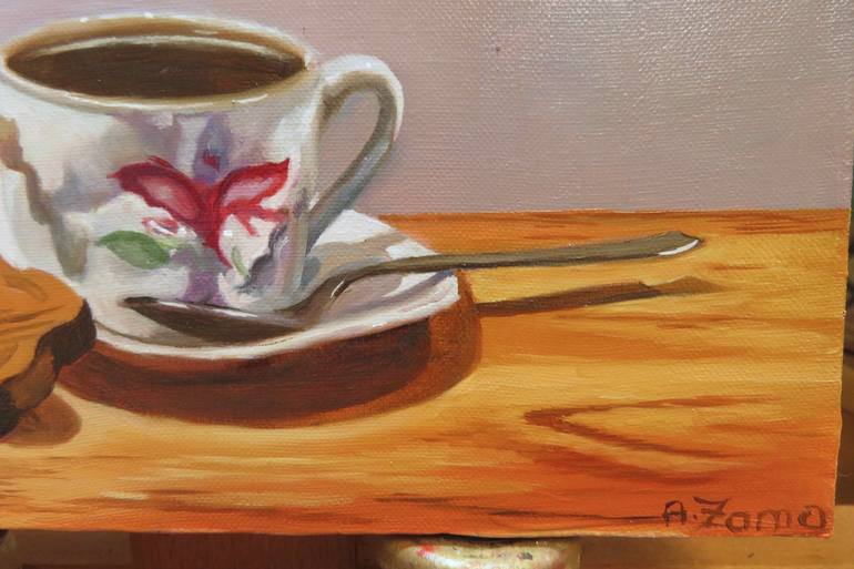 Original Still Life Painting by Anne Zamo