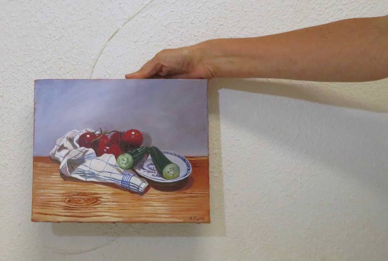 Original Figurative Still Life Painting by Anne Zamo