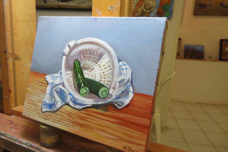 Original Still Life Painting by Anne Zamo