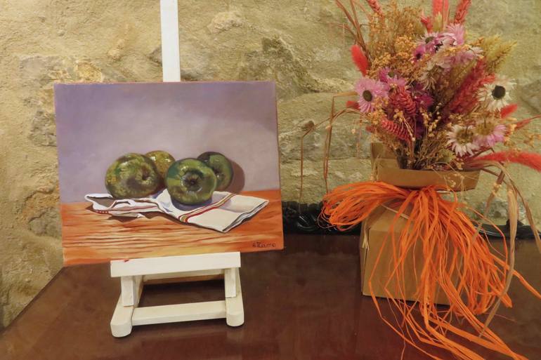 Original Still Life Painting by Anne Zamo