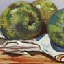Close-up detail of the artwork