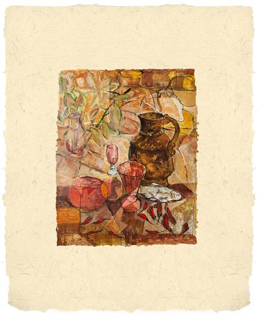 Print of Fine Art Still Life Printmaking by Dmitry Lysogorov