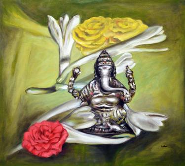 Original Religious Paintings by usha shantharam