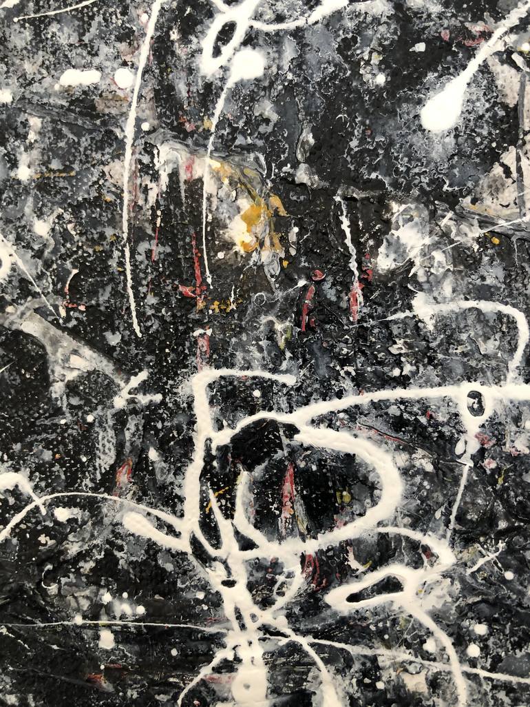 Original Abstract Expressionism Abstract Painting by Robert Chambers