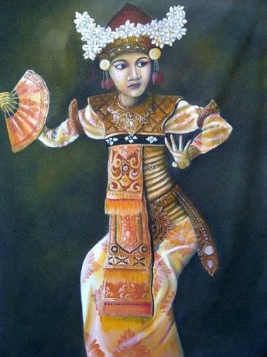 Original Body Painting by luh gede emi parika