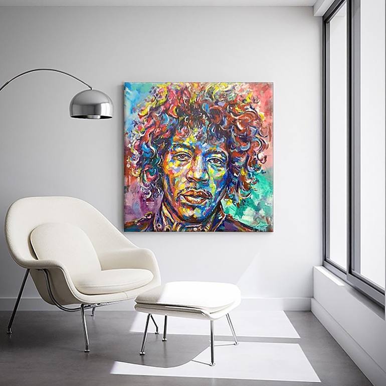 Voodoo Child Painting by Chris Figat | Saatchi Art