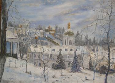 Original Impressionism Landscape Painting by Ivan Ribarchuk
