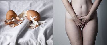 Eggs & woman diptych - Limited Edition 1 of 5 thumb