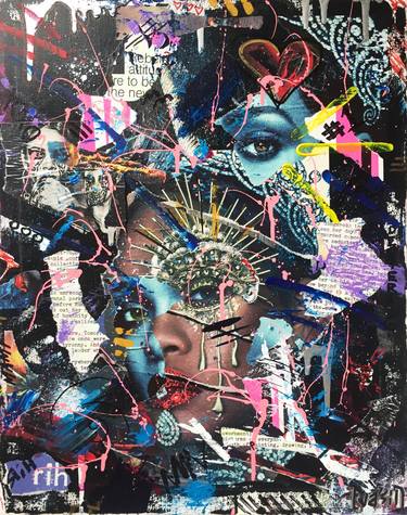 Print of Abstract Fashion Collage by Vassil Ivanov