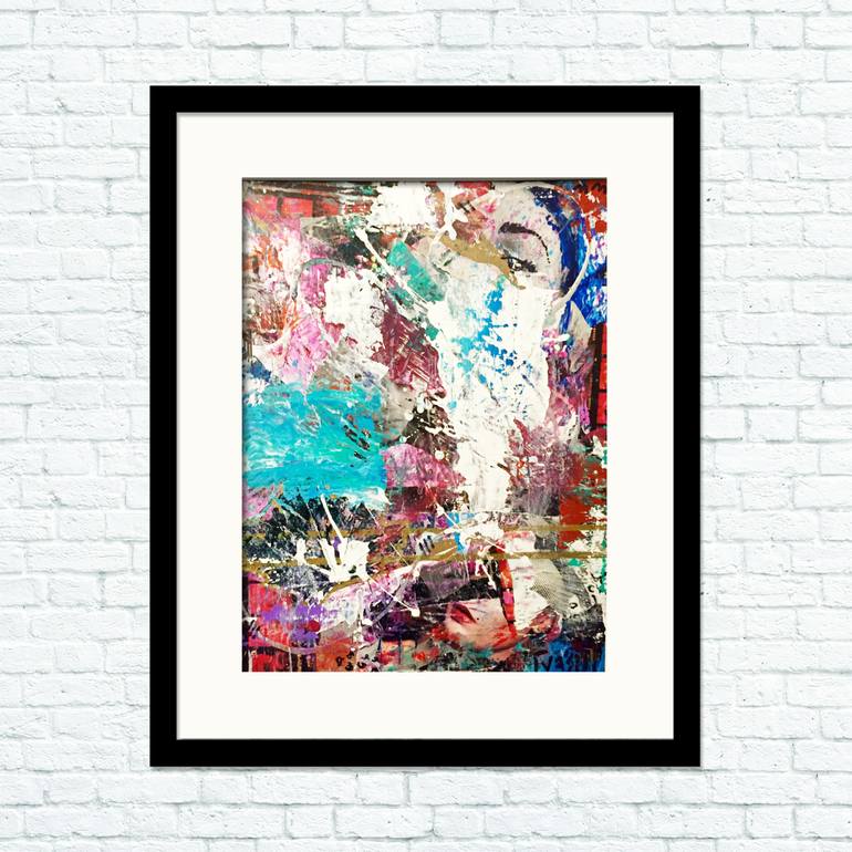 Original Abstract Fashion Painting by Vassil Ivanov