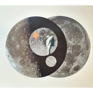 Print of Outer Space Collage by Anna Crooks