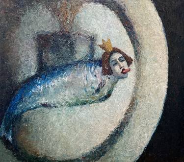 Print of Conceptual Fish Paintings by Olena Shtepura