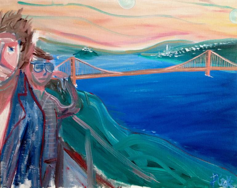 Kozin and Tom Painting by P Croke Saatchi Art