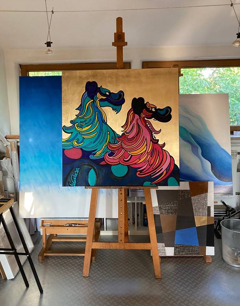 Original Figurative Fantasy Painting by Queen Verona