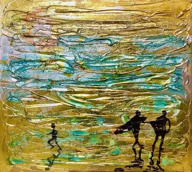 Original Impressionism Beach Paintings by Stephen Baxter