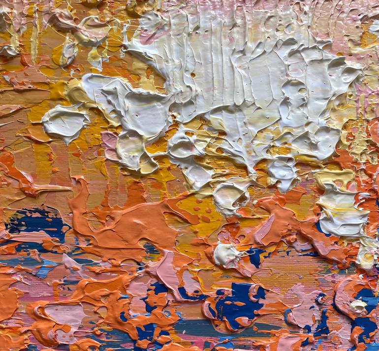 Original Abstract Expressionism Abstract Painting by Sandra Page Mitchell