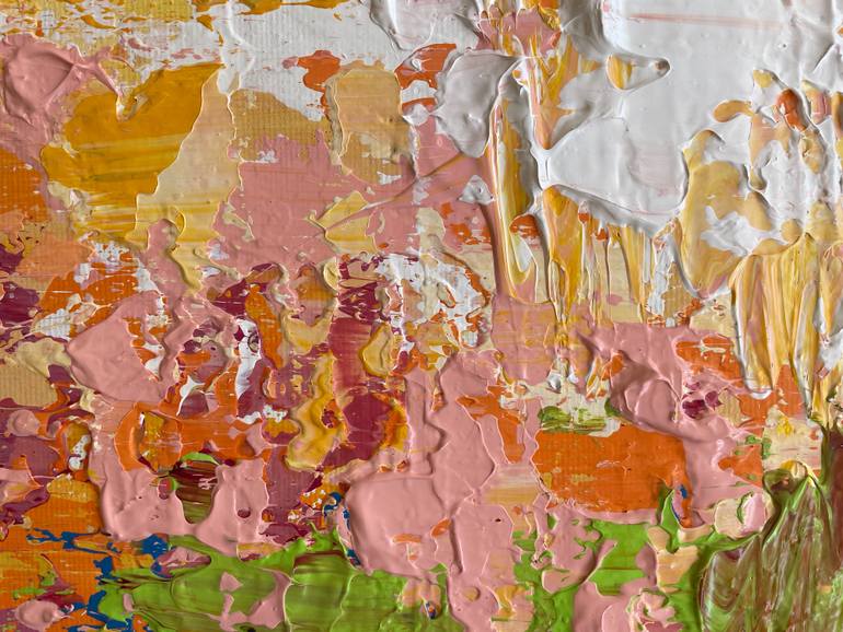 Original Abstract Expressionism Abstract Painting by Sandra Page Mitchell