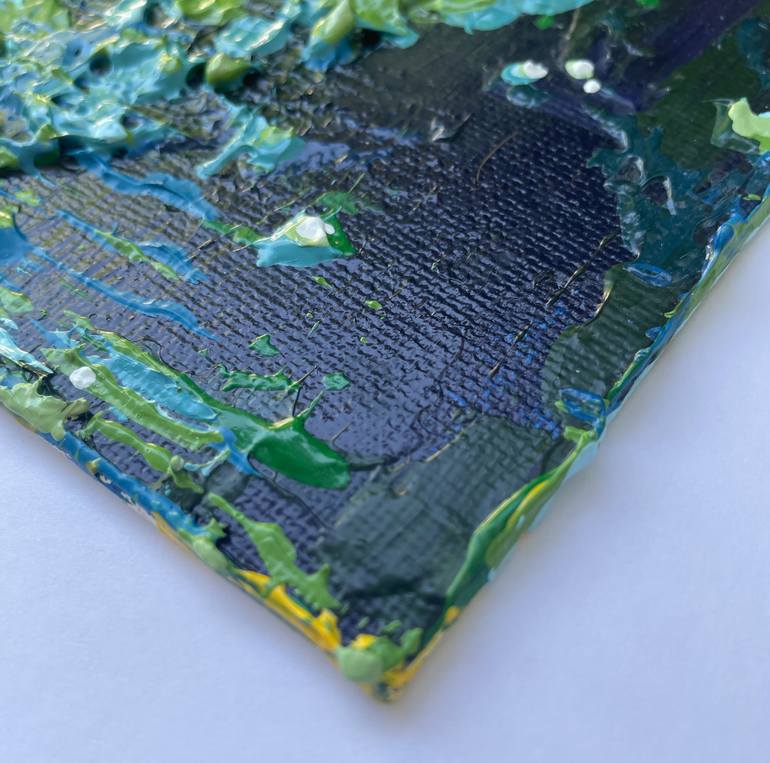 Original Abstract Expressionism Abstract Painting by Sandra Page Mitchell