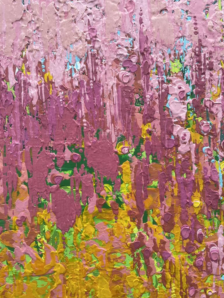 Original Abstract Landscape Painting by Sandra Page Mitchell