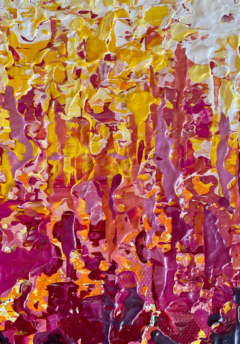 Original Abstract Expressionism Abstract Painting by Sandra Page Mitchell