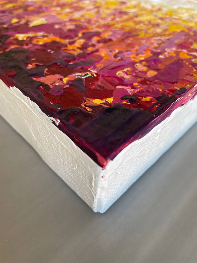 Original Abstract Expressionism Abstract Painting by Sandra Page Mitchell